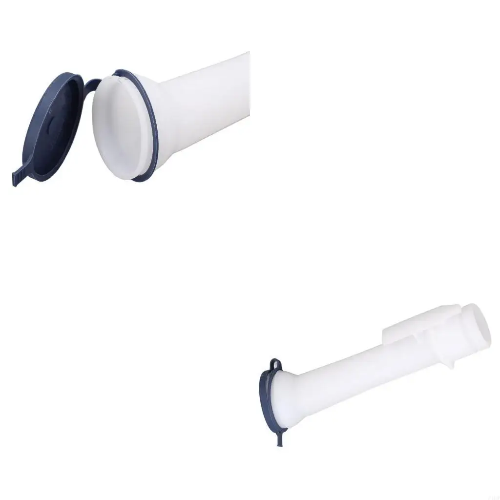 F1CF Windshield Cleaning System Filler Tube Permanent Fit Solution Automotive Grade Washer Refill for Vehicle 206 207