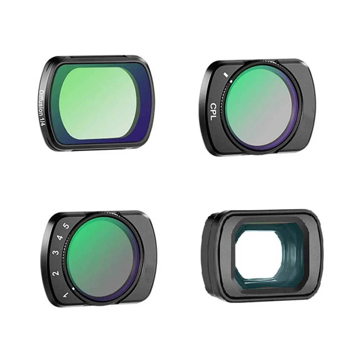 Promotion Variable Filter for Pocket 3 ND2-32 Filter+CPL +1/4 Black Diffusion +0.75X Wide Angle Lens for Pocket 3