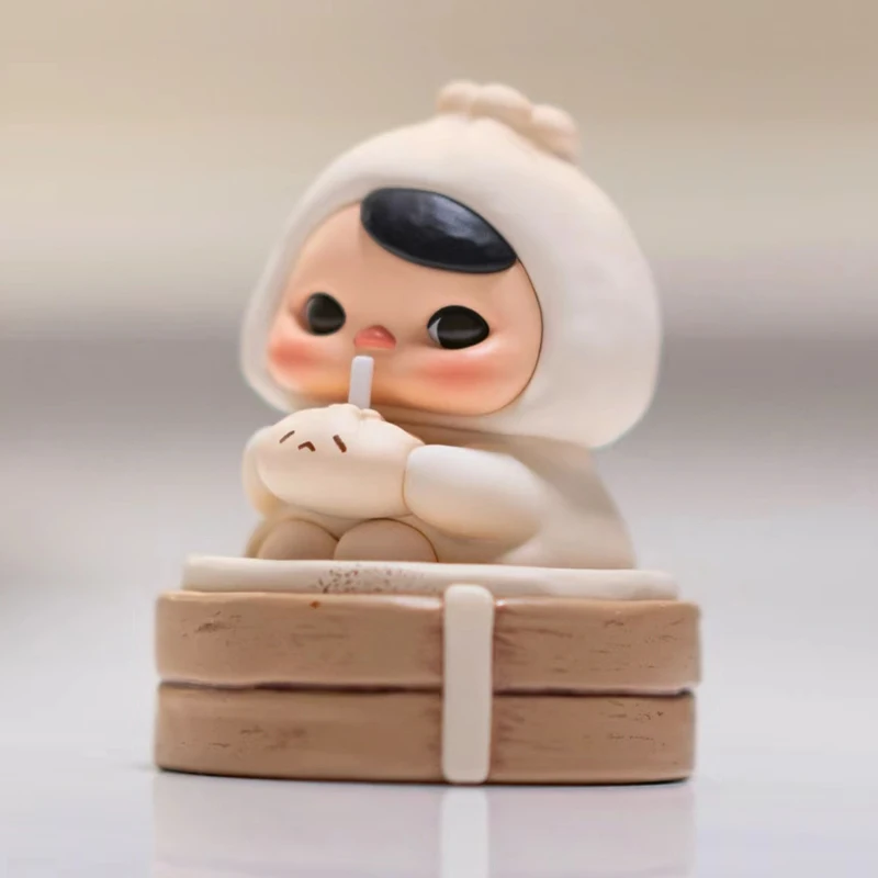 

Original Pucky Kawaii Figure Gourmet Restaurant Chinese Style Action Figurine Cartoon Model Pvc Statue Dolls Toy Gift Ornament