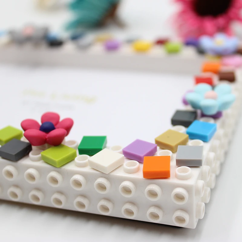 1PC Diy  Photo Frame,Mosaic Picture Frame  Resin Flower Stage Setting Table