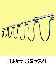 Supply Isolated Conductor Rail Mobile Cable Suspension Device XMHXDL-50 Manufacturer