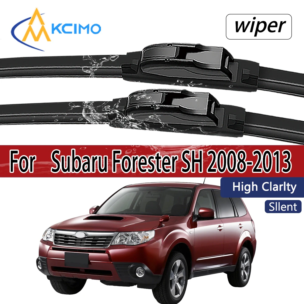لسوبارو فورستر SH 2008-2013 الجبهة ممسحة زجاج أمامي شفرات 2 قطعة ملحقات نافذة الزجاج الأمامي #1