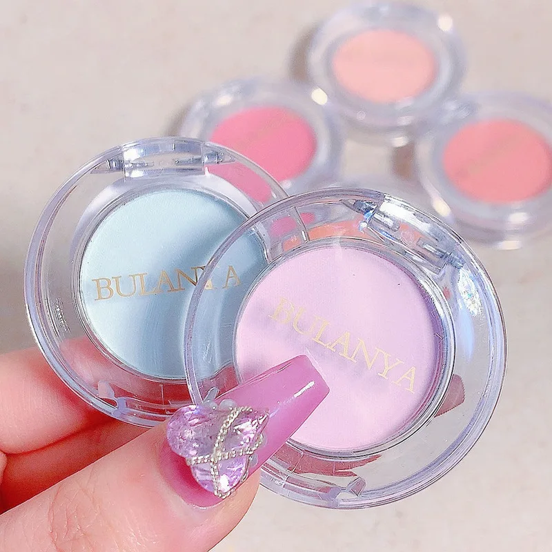 Monochrome Blush Matte Natural Cheek Color Brightening Face Waterproof Cheek Tint Cheek Rouge Female Makeup Waterproof 1pc Matte