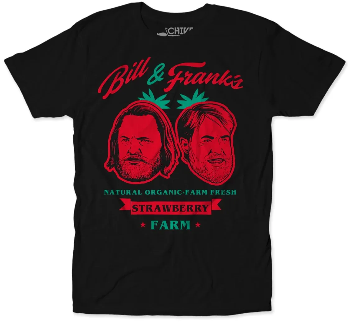 theCHIVE The Last of Us Frank and Bill Strawberries Unisex Tee