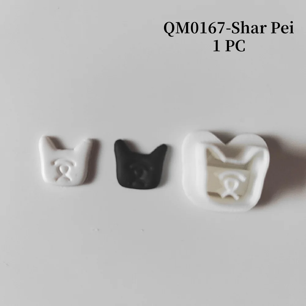 Mini-Tiere, weiche Keramik, Polymer-Ton-Schneider, Welpe/Elefant/Fuchs/Eisbär/Schwan, Formen für Schmuck, Anhänger, Ohrringe, Herstellung von Form – Detail 11