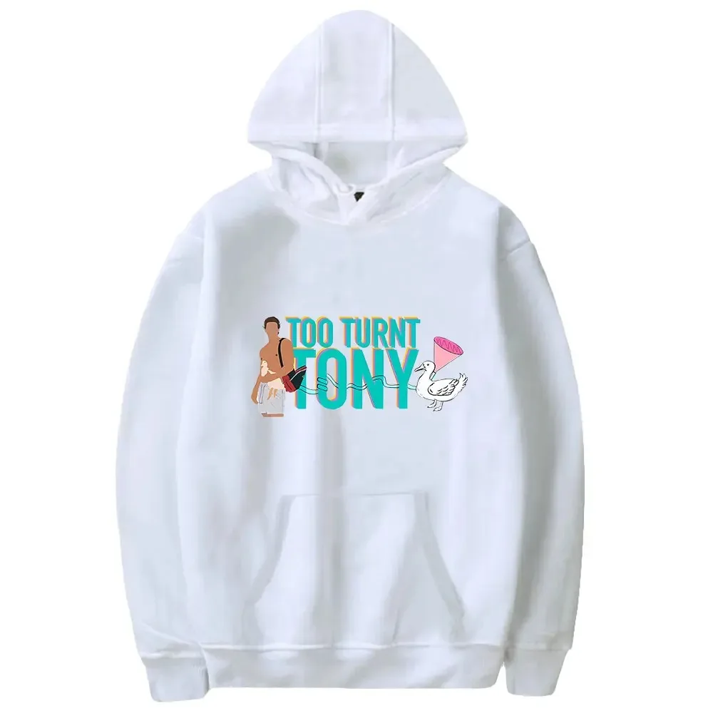 TooColortTony-Sweat à capuche unisexe pour hommes et femmes, Streetwear décontracté, pull à manches courtes, mode, 138, 2024