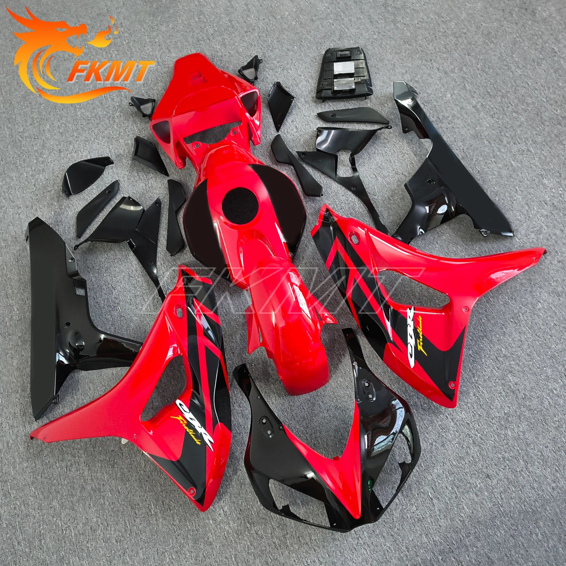 For Honda CBR1000RR CBR 1000RR 1000 CBR1000 RR 2006 2007 Cowl Plastic Body Fairing Kit Bodywork Injection Orange White Red Black view 4
