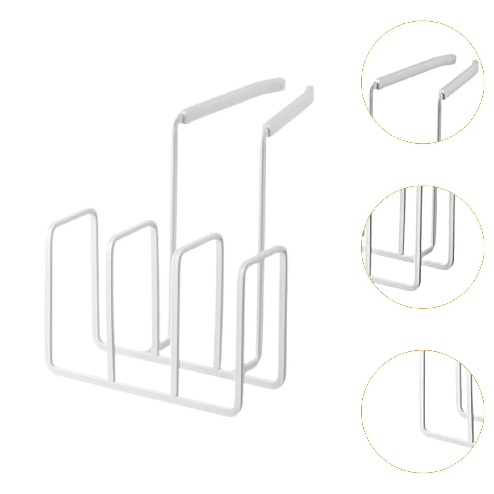 حامل إسفنجة معلق للصنبور، منظم عصري، قوي وخفيف الوزن