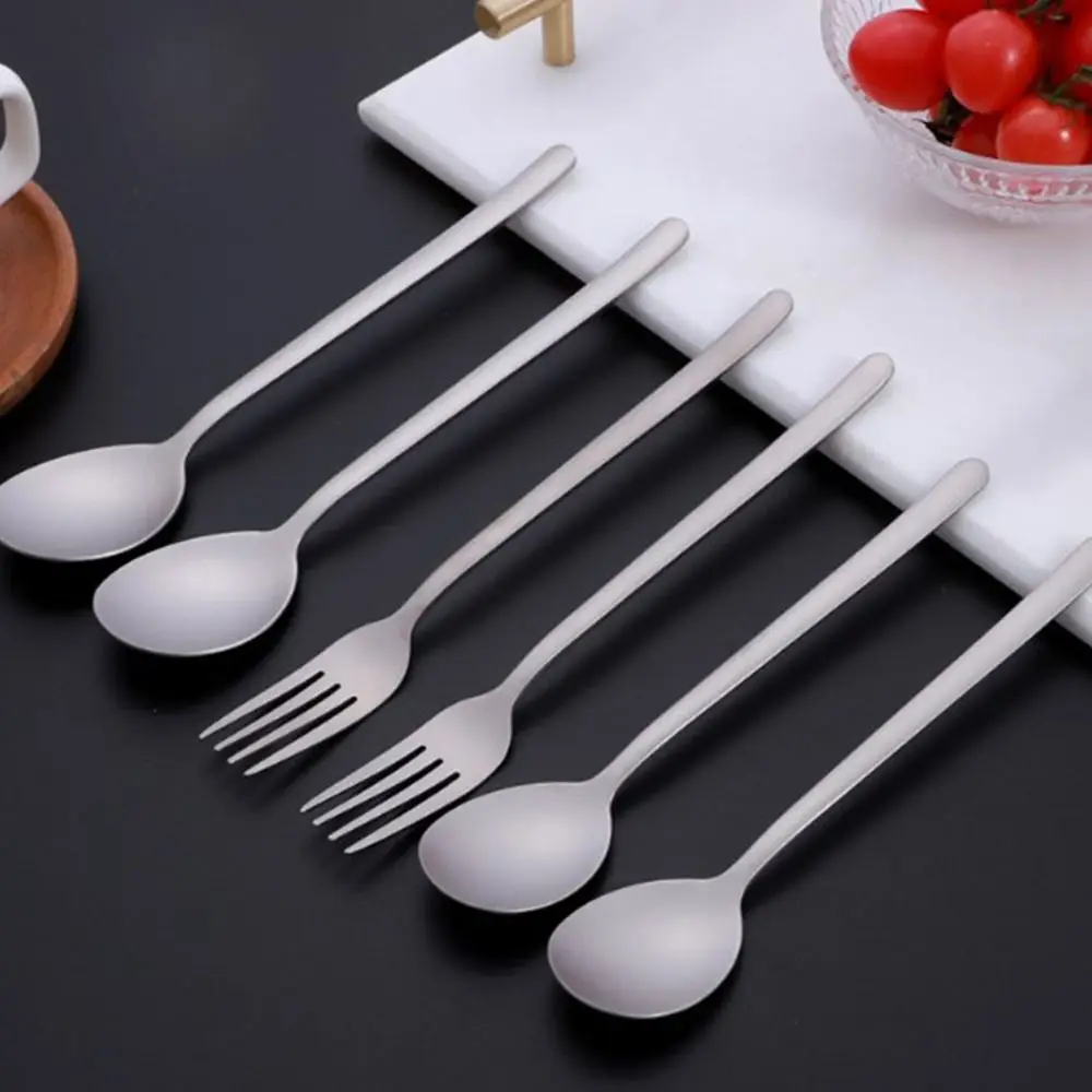 

High Quality Portable Titanium Spoon Long Handle Environmental Light Titanium Cookware Outdoor Picnic Accessories Outdoor Tool