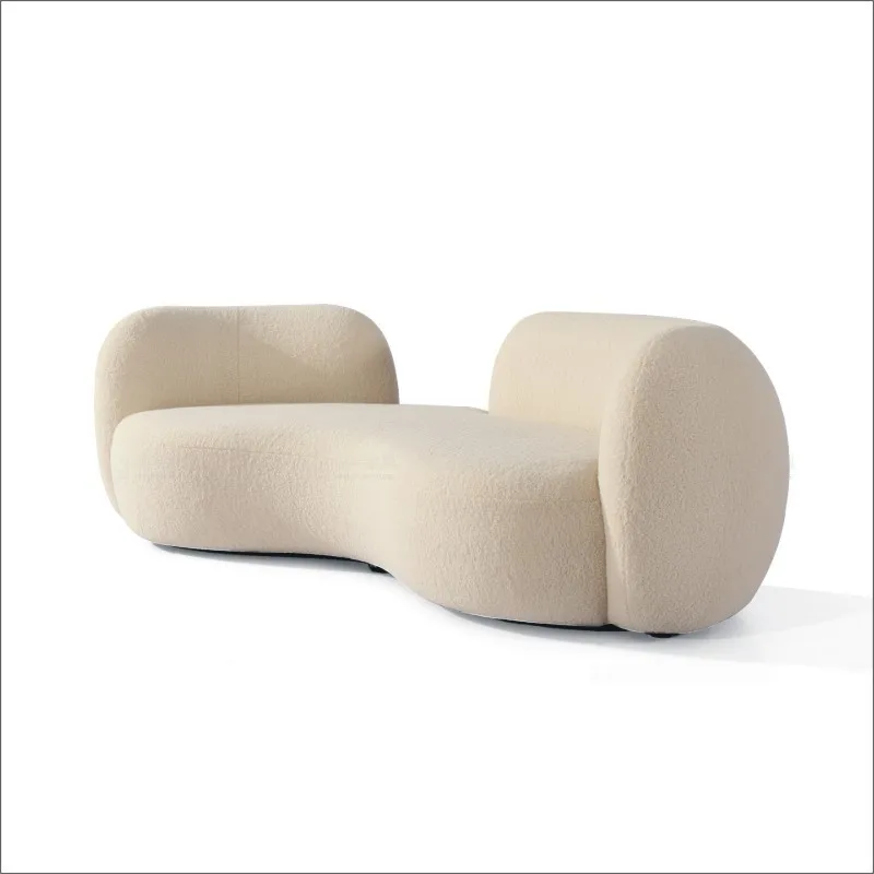 

Special-shaped sofa small apartment living room clothing store beauty salon reception negotiation arc