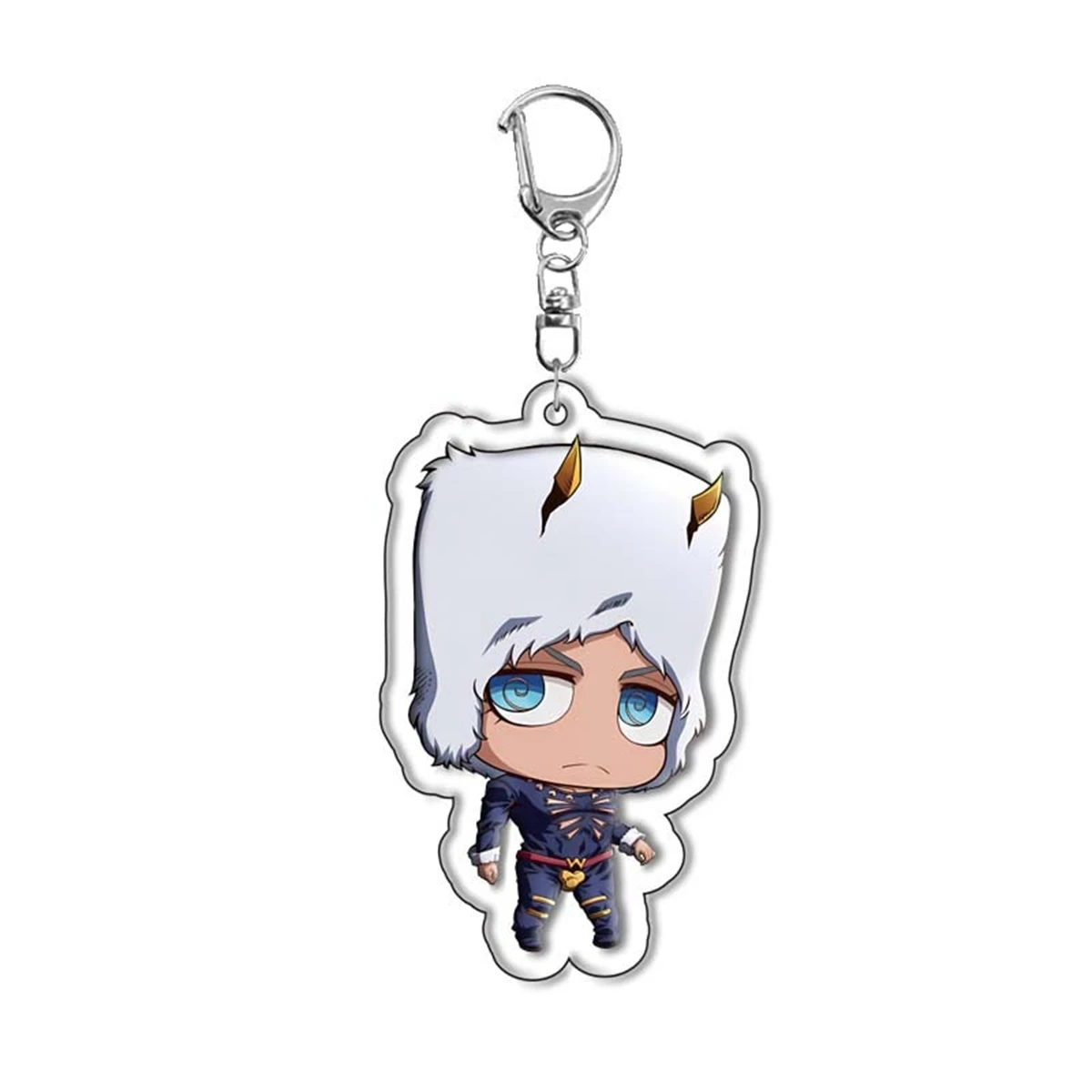 Anime Acrylic Keychain-JoJo\'s Bizarre Adventure Cute y2k Pendant, Suitable for Bags and Keys,cosplay gifts Perfect Gift for Fans