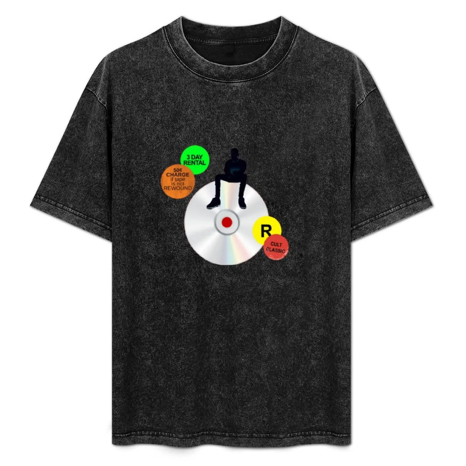 

collection questions poster art T-Shirt Casual Loose Short Sleeve Tee for Men