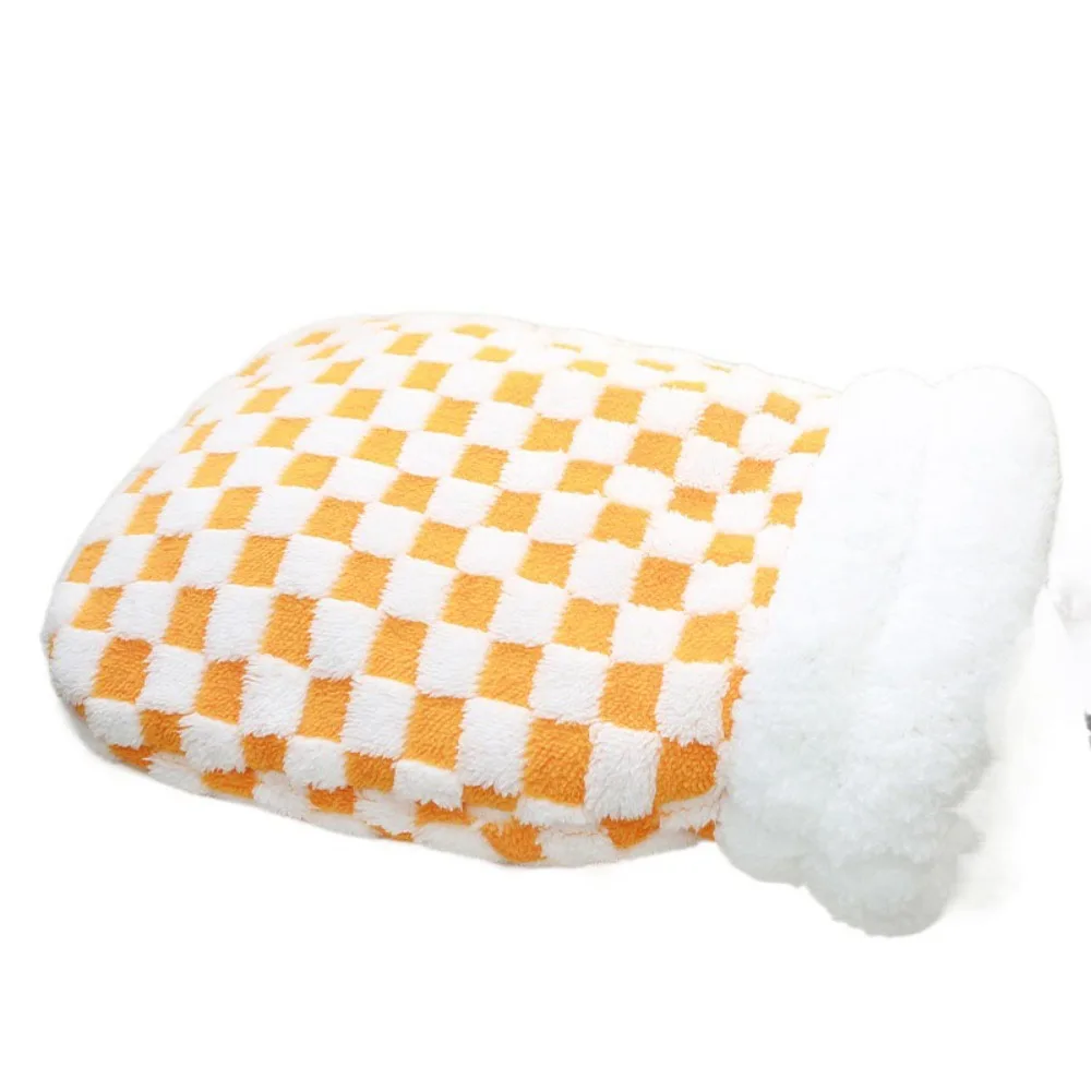 

Warm Winter Cat Sleeping Bag Comfortable Semi-closed Tunnel Cat Nest Thickened Pocket Type Winter Cat Bed Cat Accessories