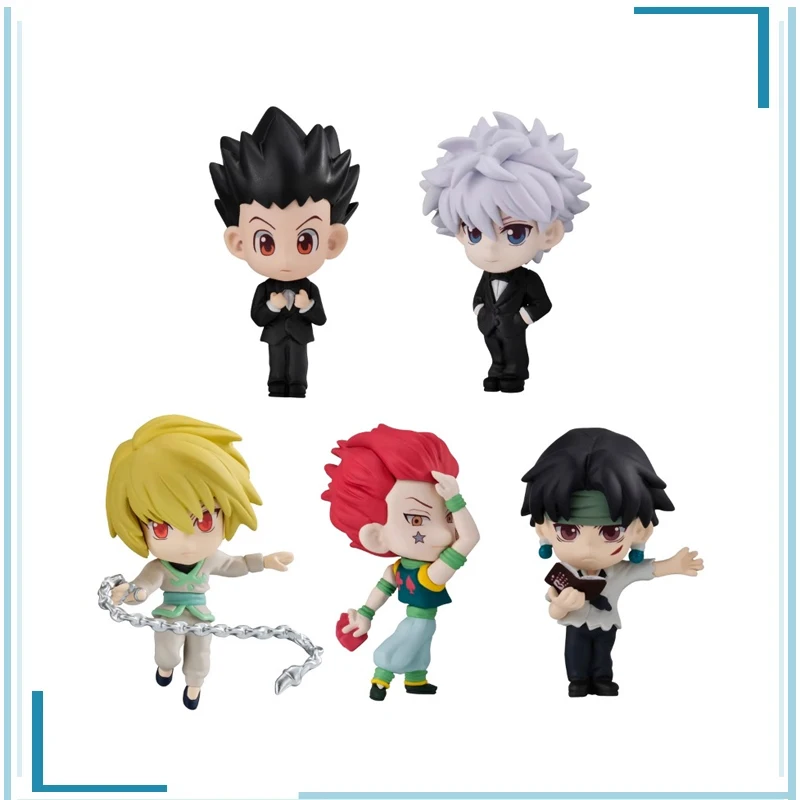 

BANDAI HUNTER×HUNTER Kurapika Chrollo Lucilfer Killua Zoldyck Hisoka конфеты игрушки EX CASHAPON коллекционные украшения фигурки модели игрушки