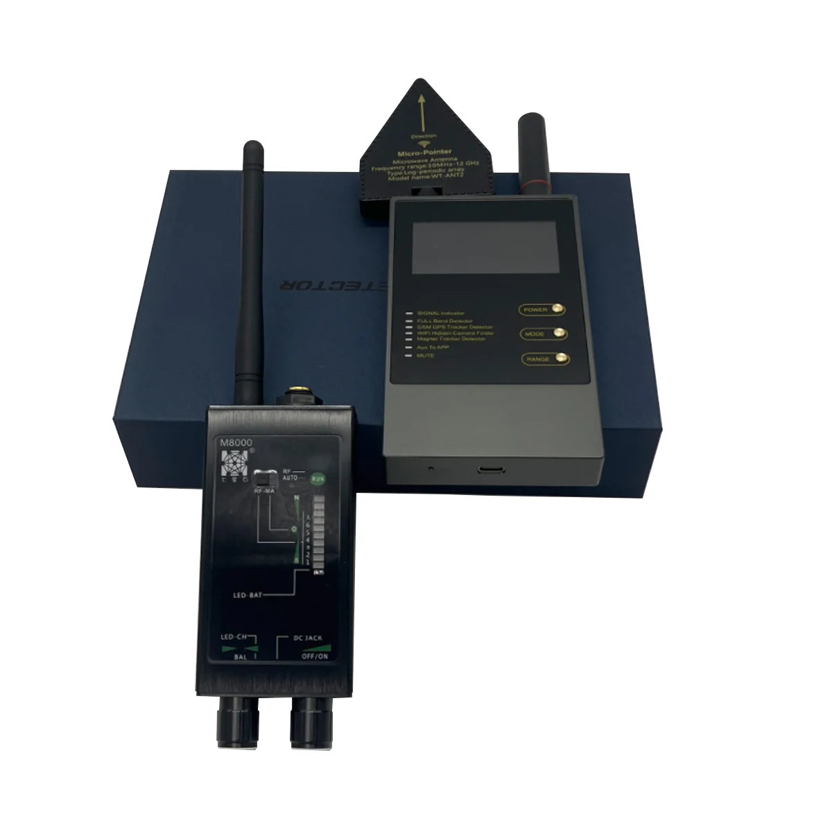 

Антишпионские гаджеты Многофункциональный беспроводной детектор M8000, 1 МГц–12 ГГц, GPS/GSM-трекер для защиты конфиденциальности
