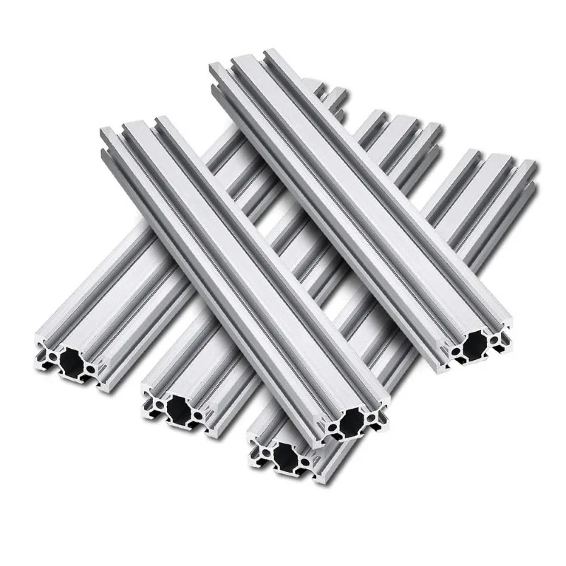 

1000mm V Slot 2040 Aluminum Extrusion European Standard Anodized Linear Rail for 3D Printer Parts and CNC DIY Silver(1000mm