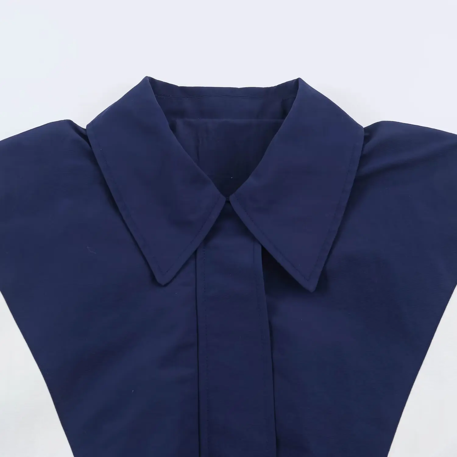 Guobioziy Women Vintage Track Jacket Color Block Print Stand Collar Button Down Casual Commute Workwear Winter Warm Top