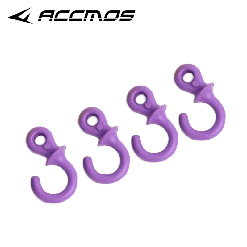 4 stücke Verbindung Bogen String Stabilisator Dämpfer Affe Schwanz Gummi Stabilisator Vibration Dämpfer Bogenschießen Jagd Zubehör – Detail 10