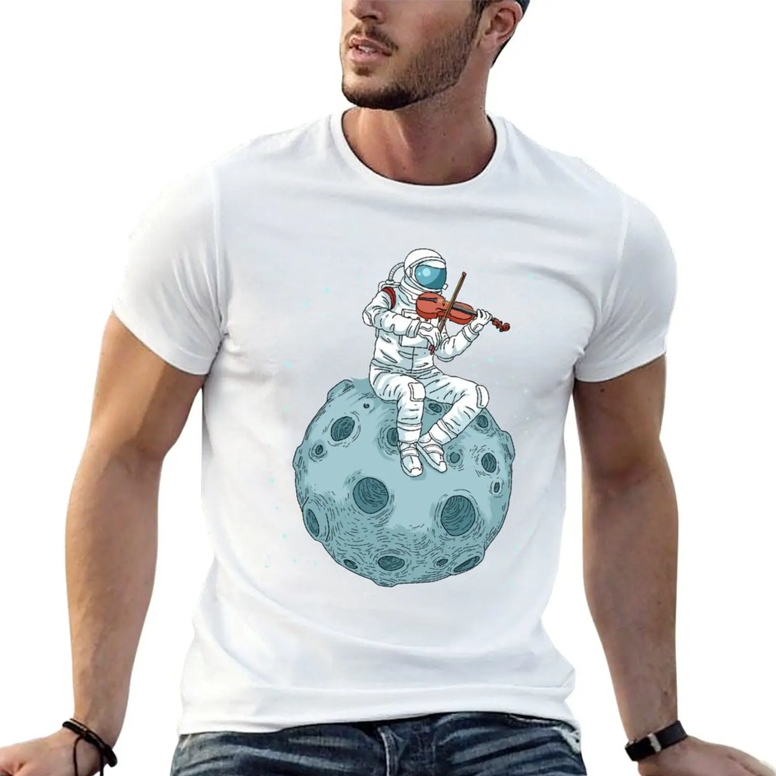 Violin Gift Kids Fiddle Gifts Women Violin Gift Men Viola T-Shirt hippie clothes shirts graphic tee Men's cotton t-shirt