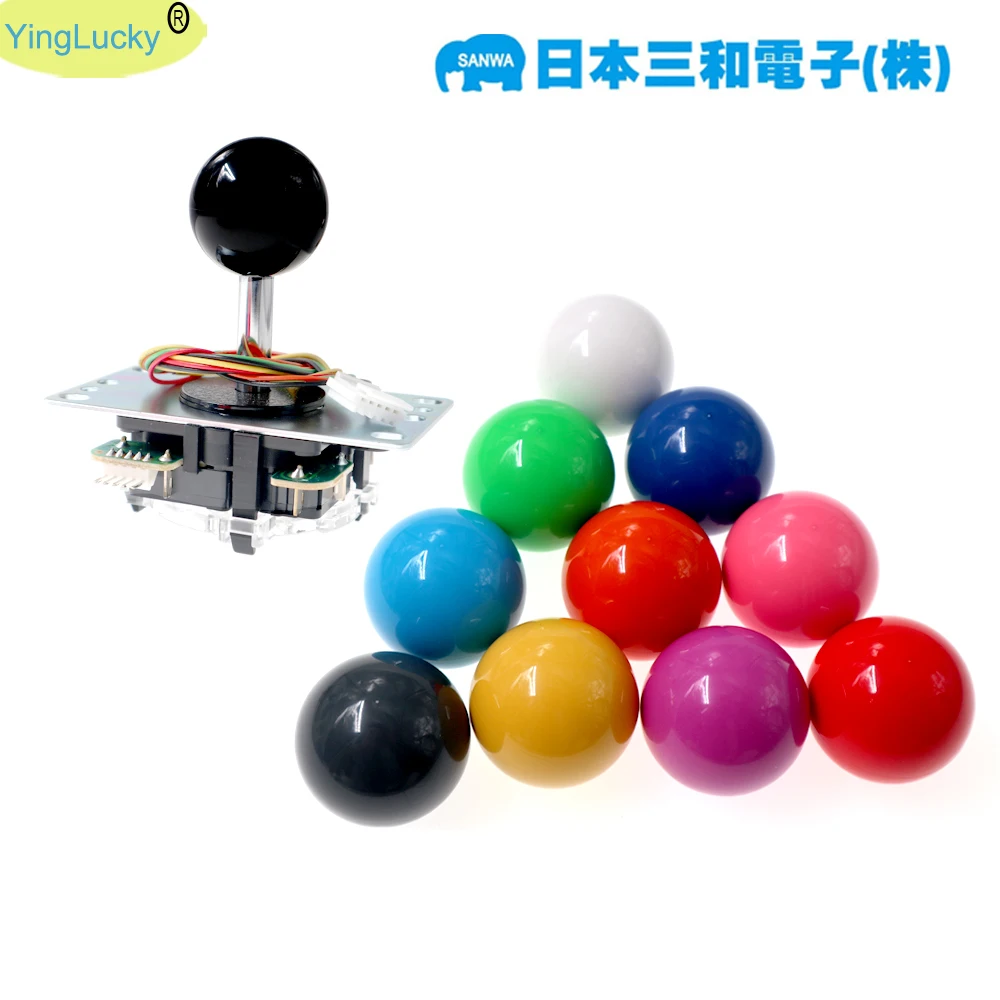 أركيد سانوا مجموعة عصا التحكم الأصلية صفر تأخير ممر لعبة USB التشفير عصا التحكم لتقوم بها بنفسك عدة مع 8 زر عصا التحكم لمامي جاما