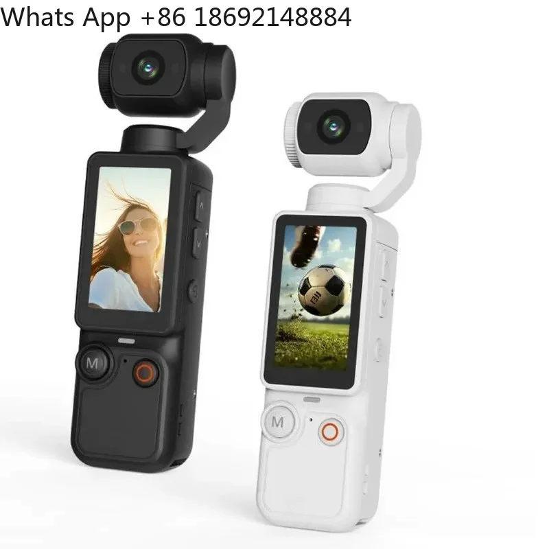 Pocket HD Handheld Camera for Shooting Recorder Sports Video Camera Gimbal Ultra-Clear Anti-Shake Camera
