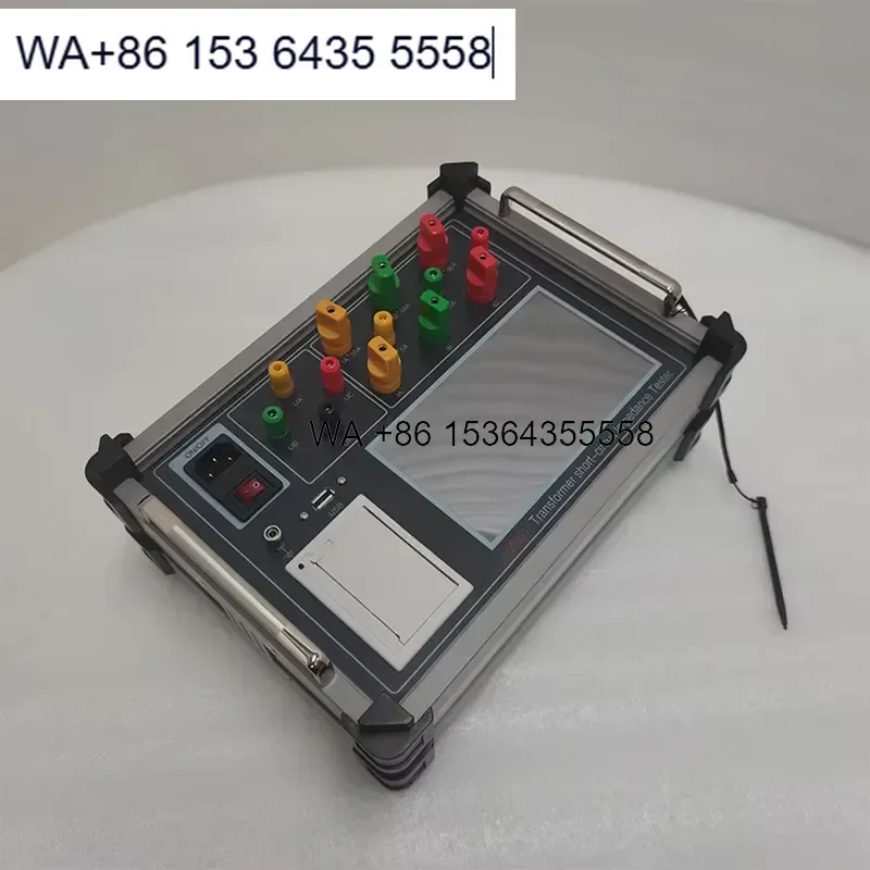 Wmwmnu for HZ2613 Short Circuit Impedance No Load Loss Integrated Test Automatic Portable Transformer Loss Analyzer