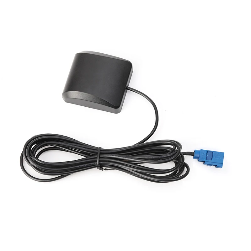 HONGXIN GPS/Galileo/GLONASS Antenna, 28 dBi Vehicle Antenna, Universal Car GPS Antenna, with FAKRA Connector, 1.5-Metre Cable