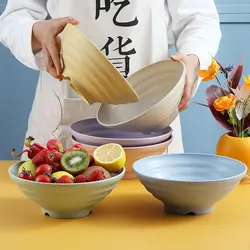 New PP Ramen Bowls Durability Temperature Pot Bowls Capacity High Anti-scalding Salad Bowl