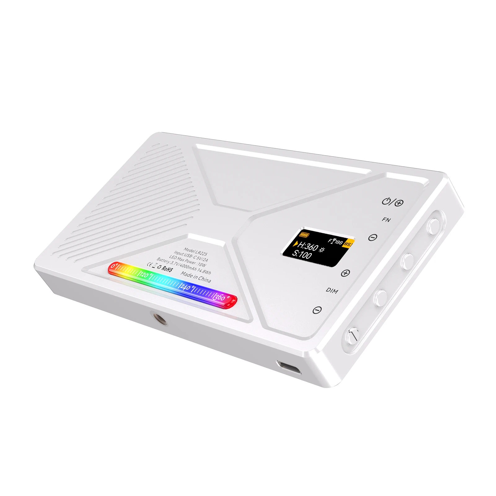 

RGB LED-видеосвет для фото- и видеосъемки, 2500K-9900K, с регулировкой яркости, 24 сценарных эффекта, для видеоконференций, для камер