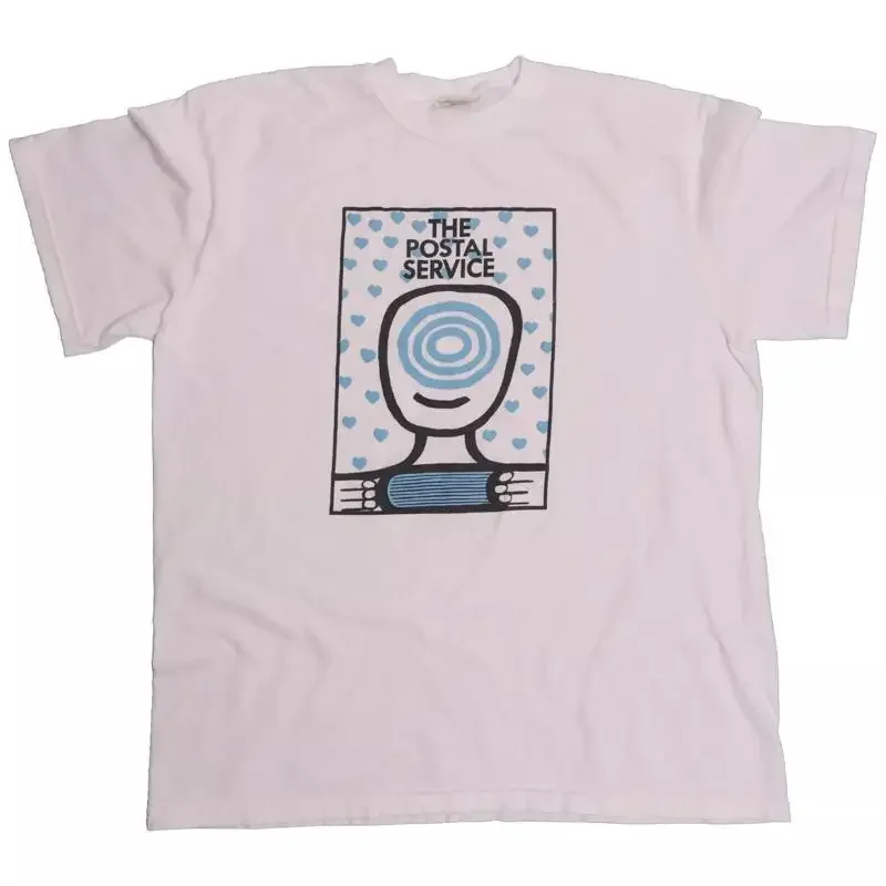 The Postal Service Band S 5Xl Cotton T Shirt White
