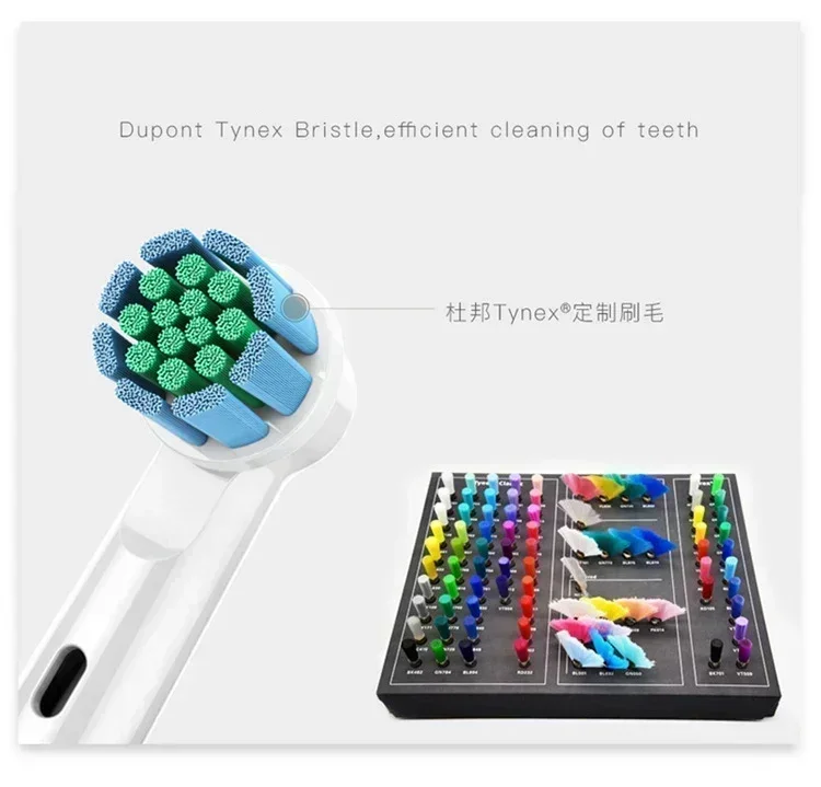 구강 B 전동 칫솔용 교체 브러시 헤드, 전원 전, 프로 헬스, 트라이엄프, 3D 엑셀, 깨끗한 정밀 활력