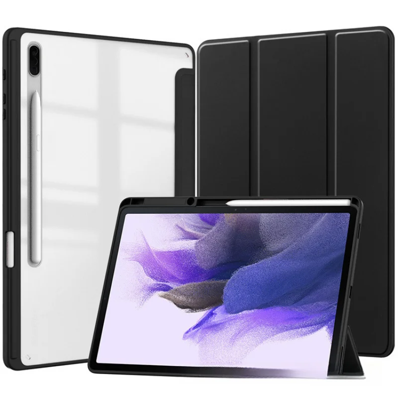 

Защитный чехол для планшета Galaxy S10 FE Plus 12.4, акриловая накладка для S10 Ultra, чехол для S9 Plus