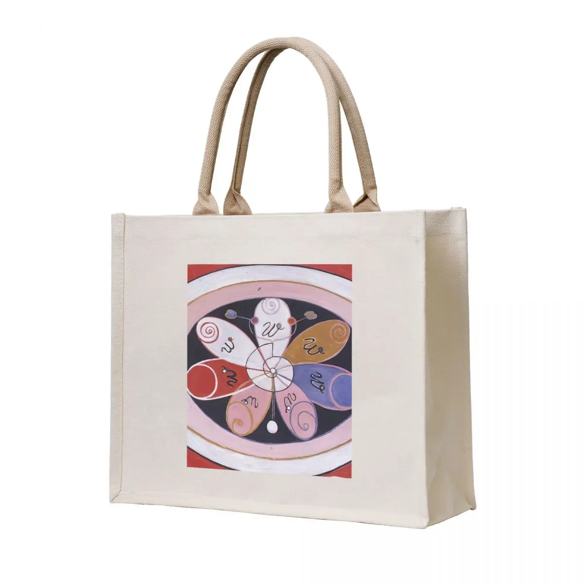 

hilma af klint paintings Tote Bag large size bags shopper bags university shopper bag Canvas stote bag