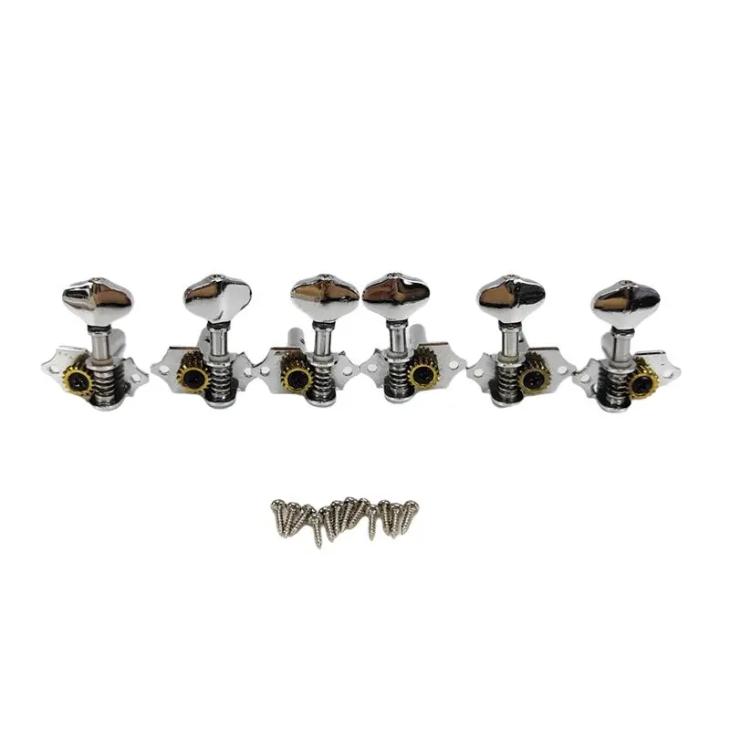 CGDS-Vintage Open Gear String Tuners Tuning Pegs Key For Acoustic Classical Guitar Accessories