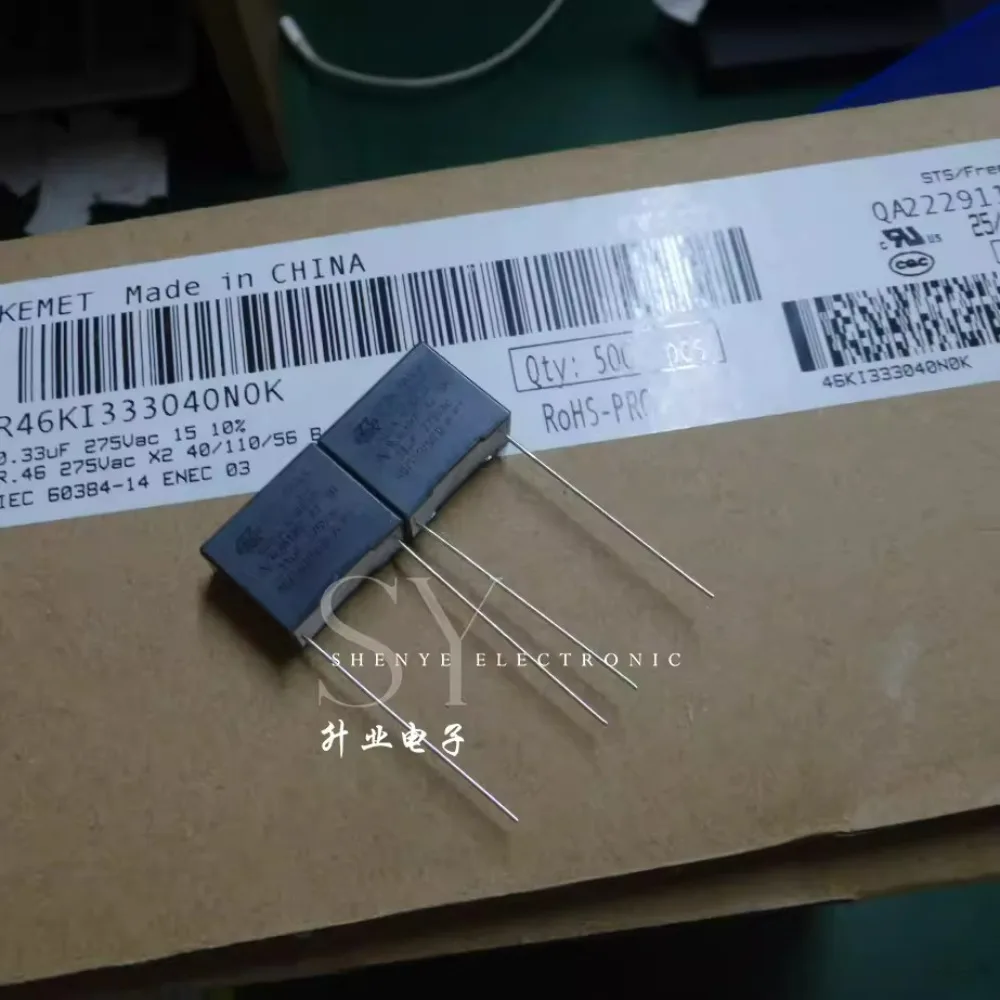 

20PCS AV R46KI333040N0K 0.33uf/275VAC 330nf u33 334 Brand new film capacitor 15mm Accuracy: 10% Height: 13.9mm