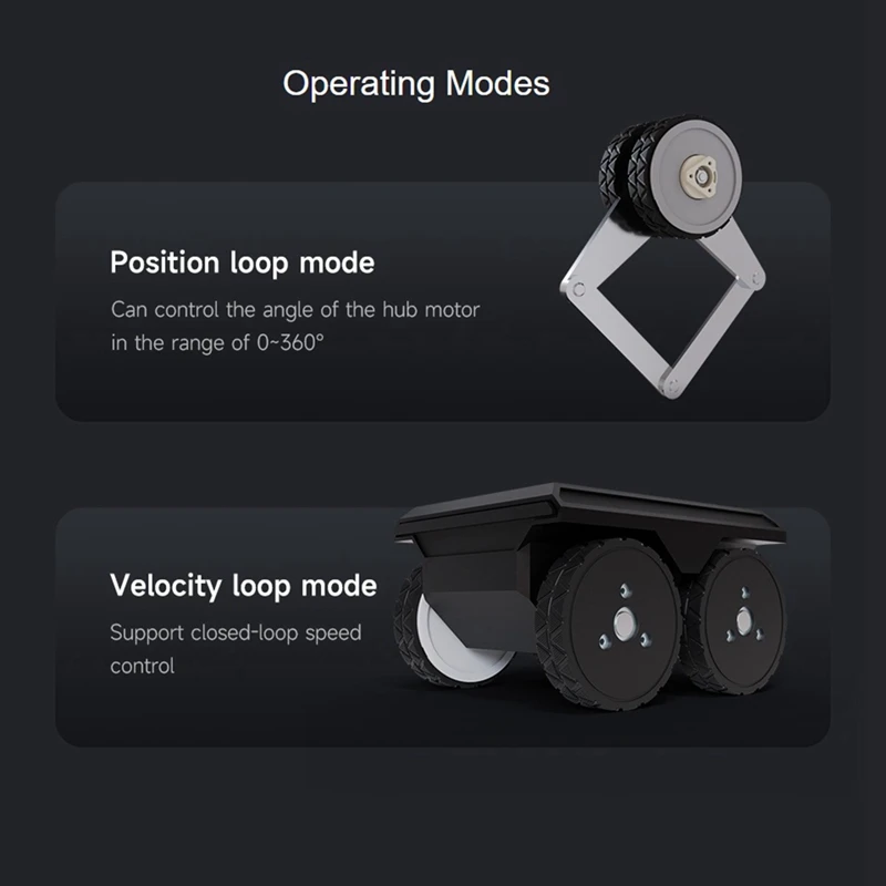 DDSM210 Direct Drive Servo Motor Low Speed And High Torque Low Noise All-In One Design Hub Motor For RC Car Robot DIY