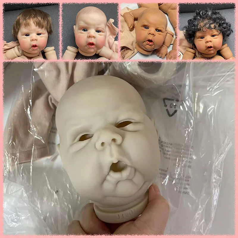 

20-дюймовая новая ограниченная серия Gounchi уже окрашенные наборы/не окрашенные пустые наборы, реалистичные детали куклы Reborn «сделай сам» с тканевым корпусом