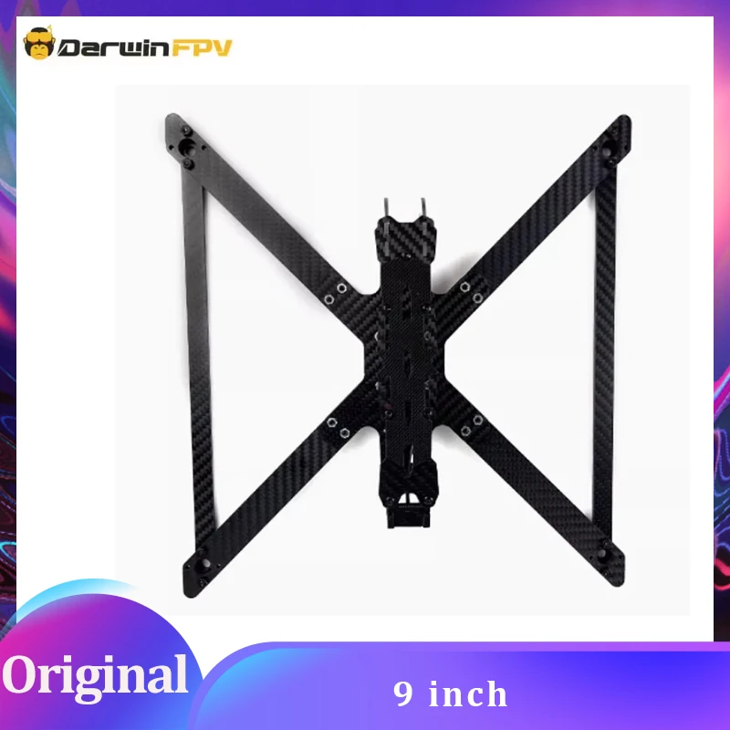 

DarwinFPV 9inch FPV Drone Frame KIT Ture-X 363mm Wheelbase 6mm Arm Carbon Fiber For RC FPV Freestyle Racing Drone