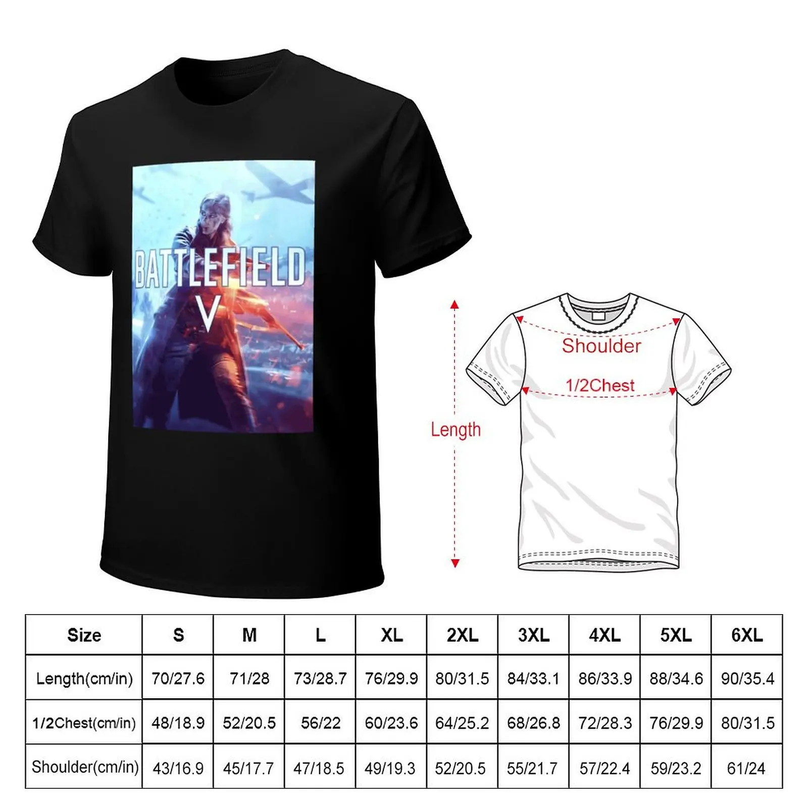 Battlefield V 5 Fan Art 4K T-Shirt essential t shirt T-Shirt