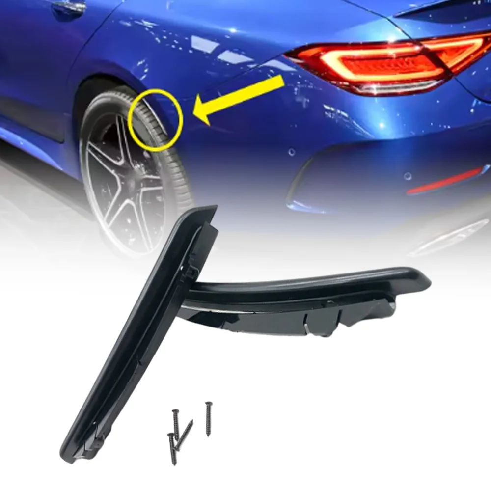 

Car Rear Bumper Fender Flare Extension Wheel Eyebrow Lip For Mercedes-Benz C257 CLS53 CLS200 CLS250 AMG 2018 2019 2020 2021-2023