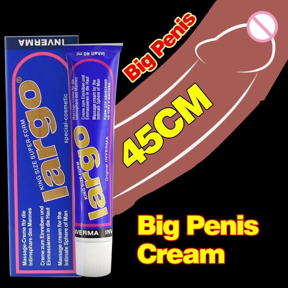 40ml Largo Herbal Cream Big Penis Enlargement Cream for Men Enlarge Penis Grow Thicker Stronger Viagar Great