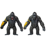2 Styles Gorilla Kingkongs Articulated Joints Moveable Action Figure Vinyl Doll Collection Model Toys