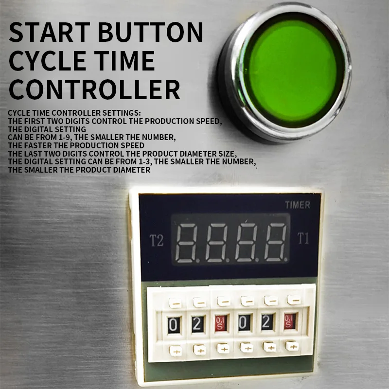 ماكينة صنع الكرات الأوتوماتيكية لؤلؤة التابيوكا لمتجر مشروبات الشاي الفقاعي 110 فولت 220 فولت صانع بوبو موفومينت الأوتوماتيكي