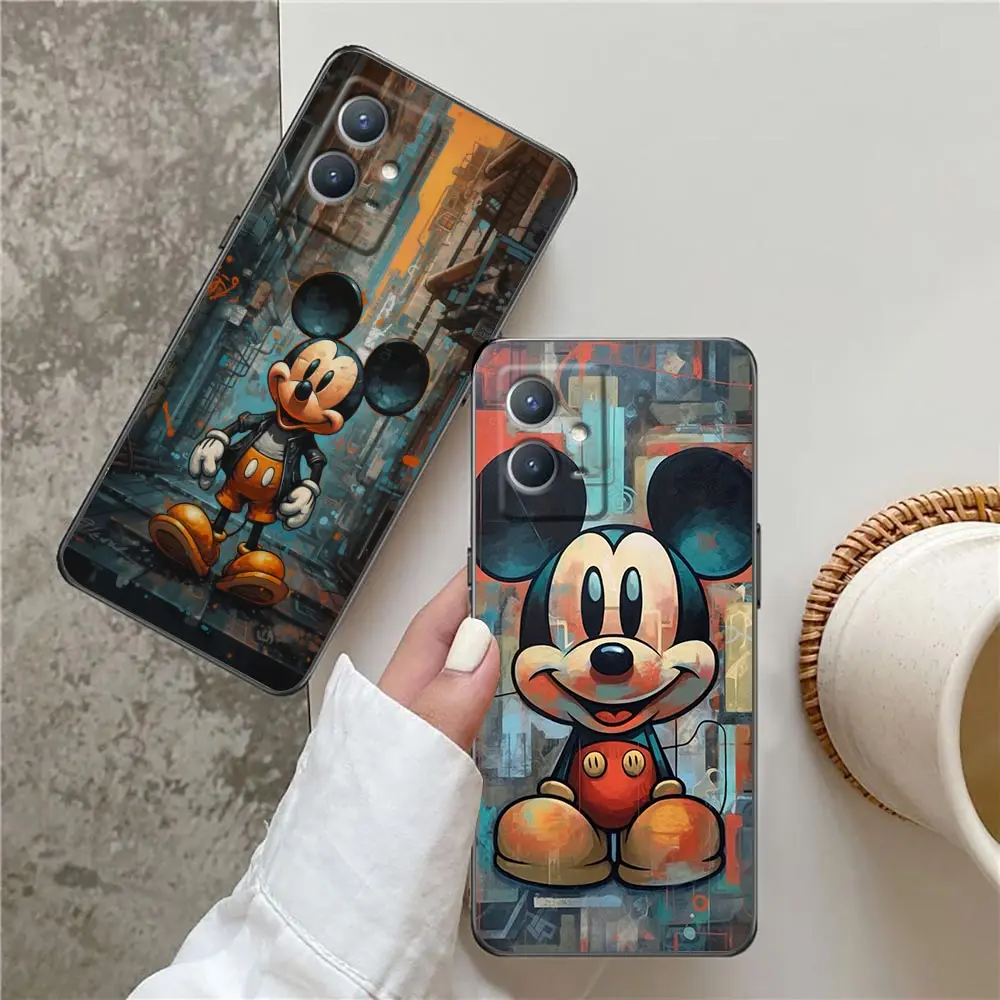 Cute M-Mickey M-Minnie Mouse Phone Case For VIVO Y97 Y93 Y91 Y78 Y77 Y76 Y75 Y72 Y55 Y53 Y52 Y52S Y51 Y51S Y50 Y35 Y20 Case Capa