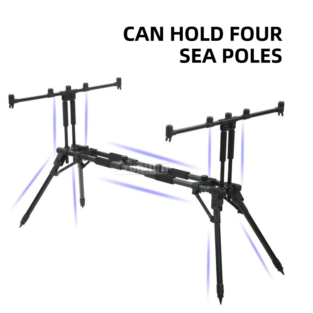 RP181 Fishing Stand Foldable fishing tool rack Fishing rod view 3