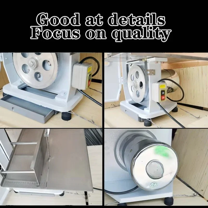 High Efficiency Stainless Steel Frozen Meat Bone Cutting Band Saw Machine Slaughtering Machine Safety Craft
