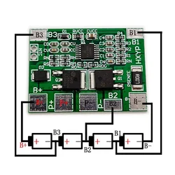 4S 8A 12.8V 18650 LiFePO4 Lithium Battery Charger BMS PCB Protection Board Module For arduino