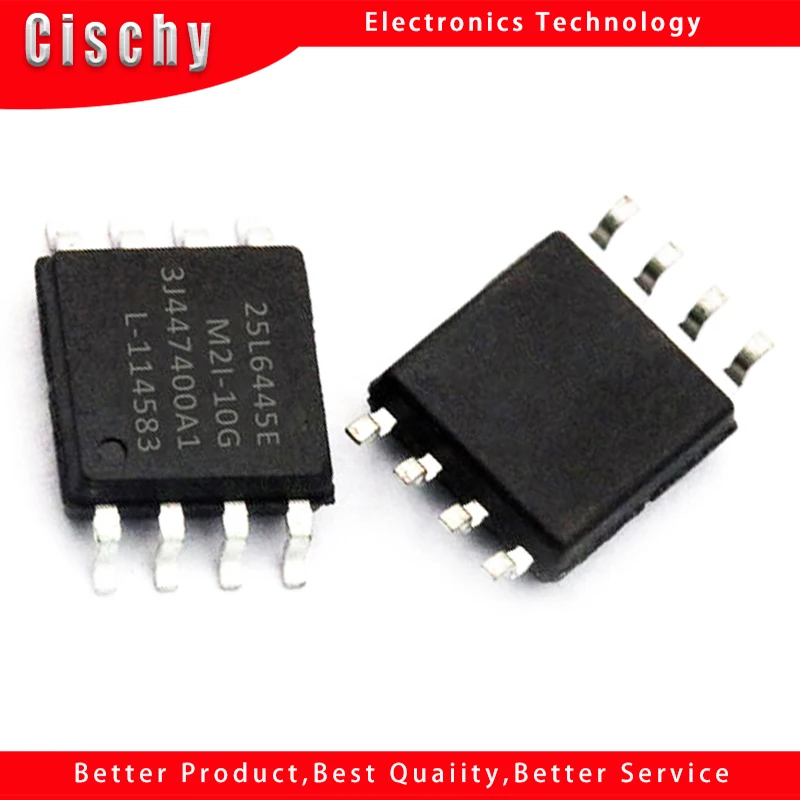 10pcs/lot MX25L6445E MX25L6445EM2I-10G 25L6445EM2I-10G MX25L6445 25L6445E