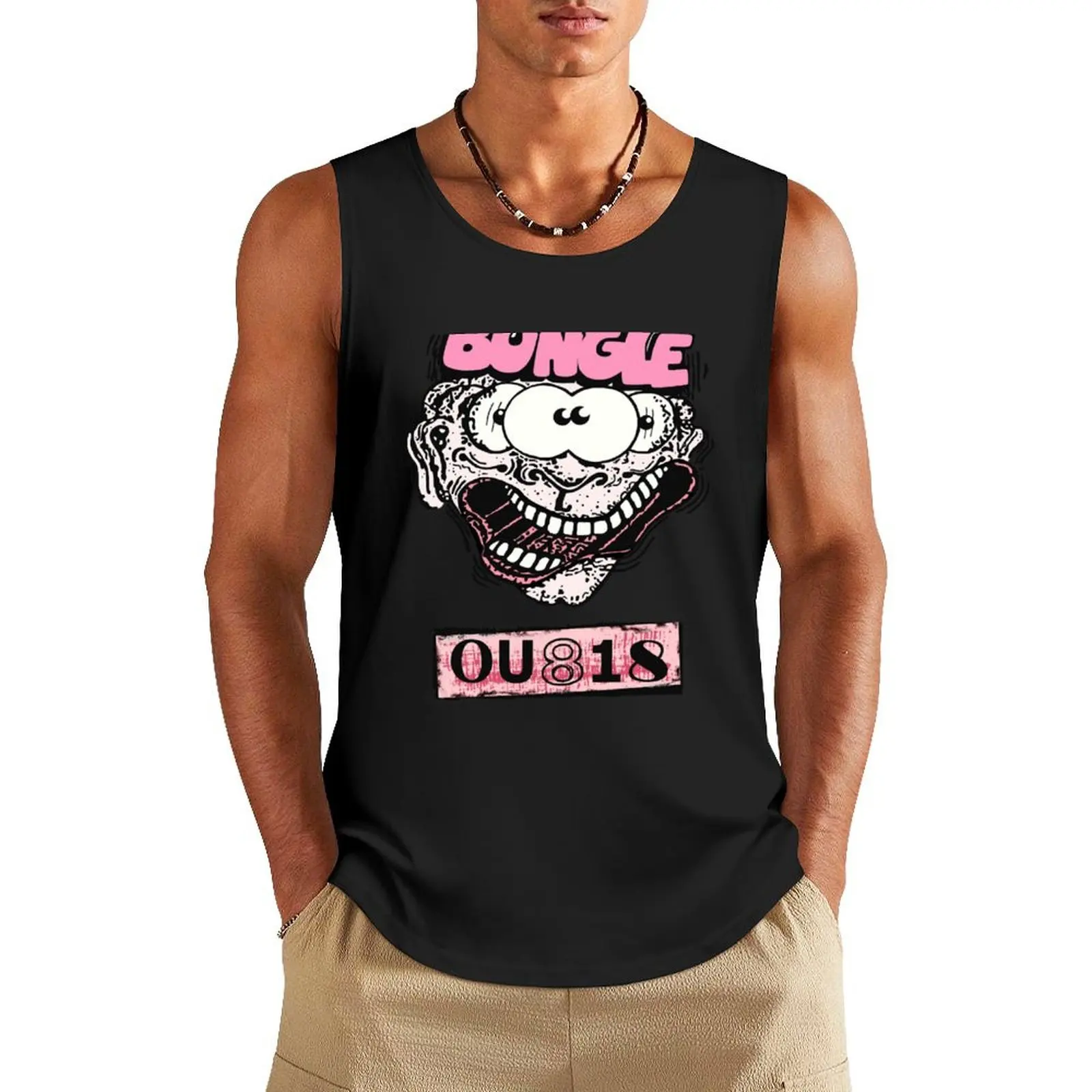 Mr.Mike Patton Day Gift Mr Bungle Retro Wave Tank Top спортивная одежда для мужчин мужской жилет футболка тренажерный зал