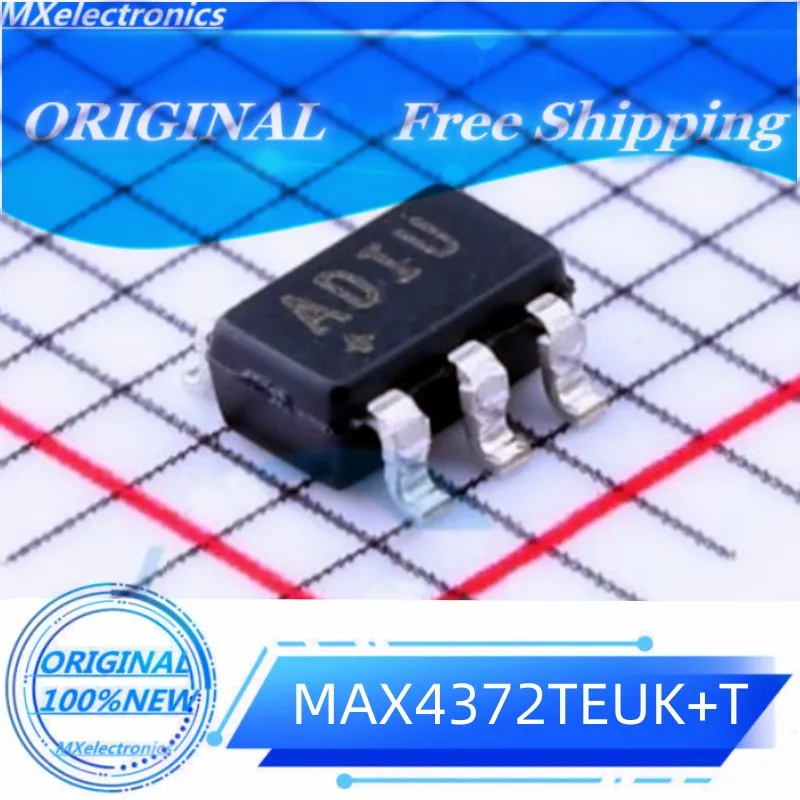 10PCS/LOT NEW100% MAX4372TEUK+T MAX4372TEUK MAX4372 ADIU SOT23-5 IC CURR SENSE 1 CIRCUIT